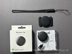 Waterproof Anti-Lost Tracker Compatible with Find My for Pet Locator, Alternative to Airtag
