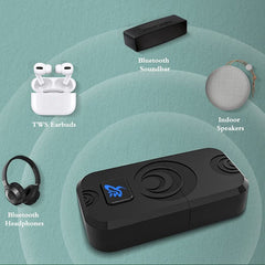 Suitable for PS5 Bluetooth wireless headphone adapter PC computer/PS5/PS4/Switch Bluetooth transmitter