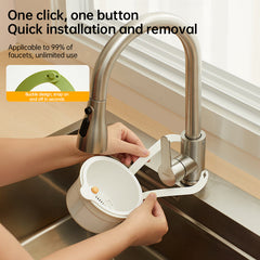 Adjustable Hanging Sink Drain Basket for Kitchen Sink, Food Waste Separator, Filter Basket & Fruit Washing Strainer
