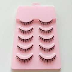 Cartoon Bushy Black Terrier Big Devil False Eyelashes Whole Piece Barbie Eyelashes Natural Little Devil