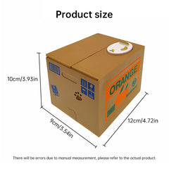 Automated Plastic Coin Bank in Panda/Cat Shape - Electronic Deposit, Savings for Kids, Great Gift