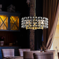 Modern Crystal Chandelier for Living-Room Round Cristal Lamp Luxury Home Decor  Light Fixture