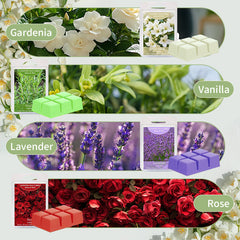 Colorful Eight - scent Scented Wax Cubes Set