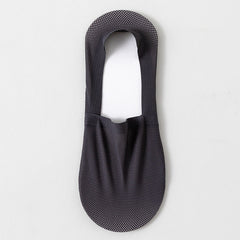 Men's thin breathable mesh boat socks short socks shallow mouth ice silk invisible socks ﻿