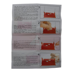 Home Sewing Creative DIY Tool 2 With Multi-Function Double-Headed Threader Needle Thread Orange Green Send Hand Sewing Needle Threading Needle