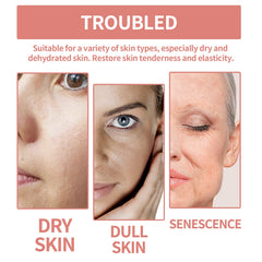 Squalane Vc Rose Moisturizing Cream, Anti Dull Moisturizing Firming Brightening Face Cream