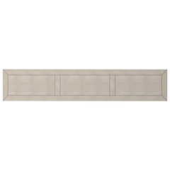 TREXM Rustic Entryway Console Table60" Long Sofa Table with two Different Size Drawers and Bottom Shelf for Storage (Gray Wash)