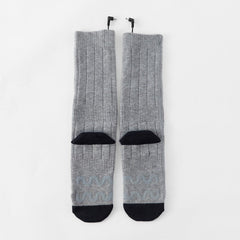 Heating socks, warm electric socks, USB charging long tube skiing socks, men's and women's winter heating and foot warming socks