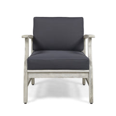 PERLA CLUB CHAIR, LIGHT GREY
