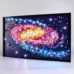 Suitable for LEGO Art series 31212 Galaxy LED building block toys remote control lighting fixtures and light groups