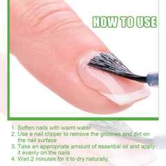 Keratin Nail Growth Oil, Gray Nail Repair Softens Nails, Remove Thickens Nails, Brightens And Nourishes Nails Liquid