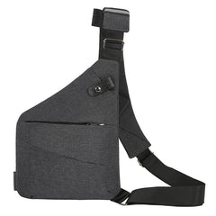 Multi functional sports waist bag single shoulder anti-theft bag lightweight and close fitting chest bag