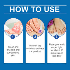 Toenail Care Hand Nail Cleaning Care Strong Gentle Repair Damaged Nails Care Device