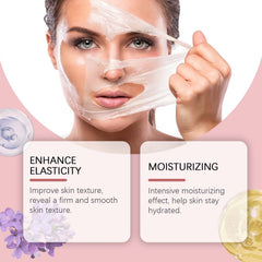 Collagen Tear Mask gently hydrates and moisturizes the skin