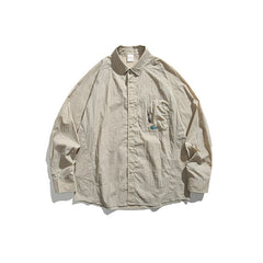 Casual sun protection long sleeved shirt jacket men's shirt