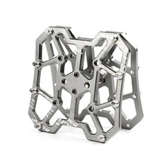 New Road Bike Lock Pedal Turn Flat Pedal Mountain Bike Quick Release Lock Piece Bicycle Splint Pedal Cycling Accessories
