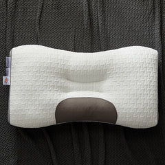 Light Luxury SPA Massage Pillow Single Pillow Core Neck Protection Adult Sleep Pillow Fiber Zone Massage Cervical Pillow Dormito