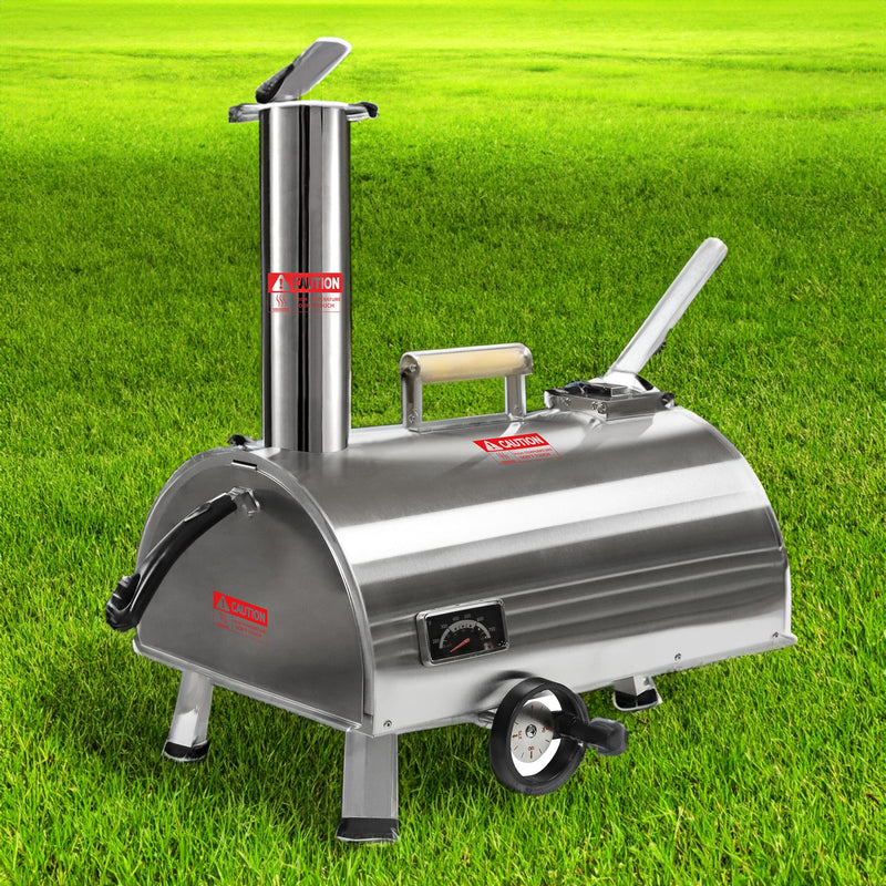 Silver Pizza Oven Outdoor 12