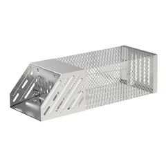 Humane Rat Trap, Chipmunk Rodent Trap That Work for Indoor and Outdoor Small Animal - Mouse Voles Hamsters Live Cage
