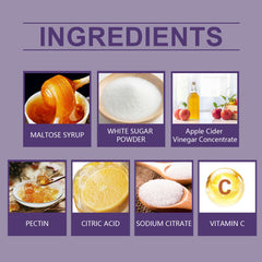 Dietary Gummies, Vitamin Supplement To Improve Immunity Apple Cider Vinegar Fudge