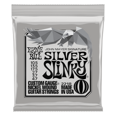 Ernie Ball John Mayer Silver Slinky Nickel Wound Electric Guitar Strings 3-Pack Tin - 10.5-47 Gauge