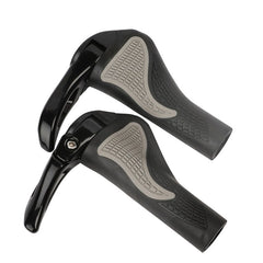 Mountain Bike Ergonomic Vice Handle Claw Handle Aluminum Alloy Grip (A Horn)