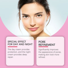 Pore Refinement Essence Set, Deeply Clean The Skin And Fine Pore Skin Cream