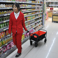 Folding Wagon Garden Shopping Beach Cart