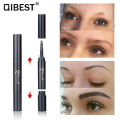 NICEFACE Eyebrow Booster Cream Dyeing Eyebrow Cream 4D Eyebrow Natural Fiber Gel Fiber Pen