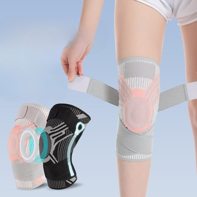 Basketball knee pads men's sports skipping rope running professional knee protection equipment