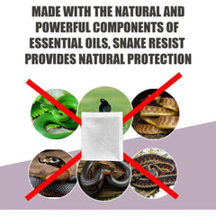 10ack Repellent Snake Anti Snake Driving Bag Outdoor Camping Fishing Garden Snake Driving Bag Snake Repellent Garden Supplies