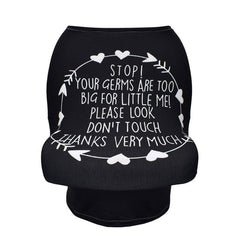 Multifunction Stretchy Baby Car Seat Cover Nursing Cover Breastfeeding Cover Shopping Cart Grocery Trolley Covers Carseat Canopy
