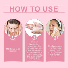 Deep Moisturizing Cleanser Clean Face Moisturizing Moisturizing Non-Tight Soothing Skin Cleanser