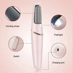 Electric Pedicure Tools Foot Care File Leg Heels Remove Hard Cracked Dead Skin Callus Remover Feet Clean Care Machine