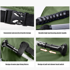 Portable Shower 20L Sun absorbs heat Water Storage Bags Outdoor Camping Hiking Heating Shower Bathing Bags Heating Shower Bags