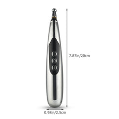 Rechargeable Acupoint Massage Pen 5-Head Meridian Pen Massager Magnetic Therapy Pain Relief Massager