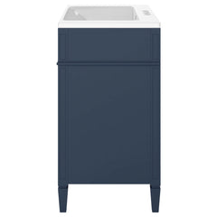 30 inch bathroom vanity with top sink, storage cabinet with 2 drawers and 1 drawer, single sink bathroom vanity