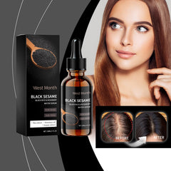 Black Sesame Hair Care Essence Nourishes Hair, Improves Dry Hair And Split Ends
