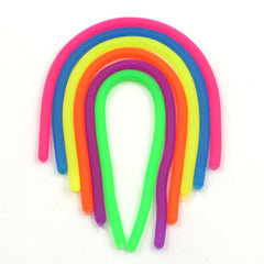 Cartoon unicorn cute pet animal lala music bracelet tpr soft rubber vent decompression noodle decompression toy