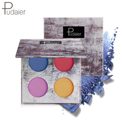 Pudaier Ink Landscape Four-color Eyeshadow Palette Matte Pearlescent Waterproof and Sweatproof Eyeshadow Makeup