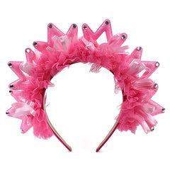 Fashionable new fabric crown hairband for women