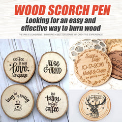 Wood Burning Pen, Children's DIY Pyrography Wood Marking Wood Burning Marker Pen
