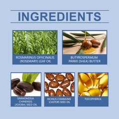 Rosemary Hair Care Oil Nourishes, Strengthens, Smoothes And Improves Scalp Massage Treatment Essence
