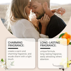Vanilla Orange Ball Perfume Long Lasting Fragrance Light And Elegant Aromas Dating Charm Elegant Temperament Portable Perfume
