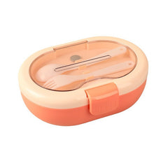 Modern simple food grade microwaveable lunch box with compartments