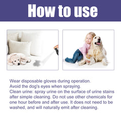 Pet Deodorant Spray To Remove Odors, Dogs And Cats To Remove Urine Odor Body Odor Feces Smell Clean Air