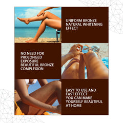 Helps Tan Spray, Helps Black Refreshing Natural Bronzer Wheat Color Helps Tan Spray