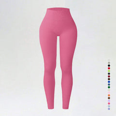 Threaded autumn and winter yoga pants seamless fitness pants high waisted sports yoga clothes leggings
