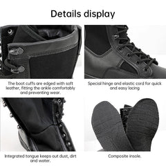 Original Russian military issue. New VKBO 2.0 thermal zone combat boots for men, genuine leather tactical boots.