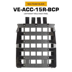 Tactical Vest - Molle Zipper Back Panel, for Paintball, Airsoft, Outdoor Hunting. Plate Carrier Expansion Equipment.